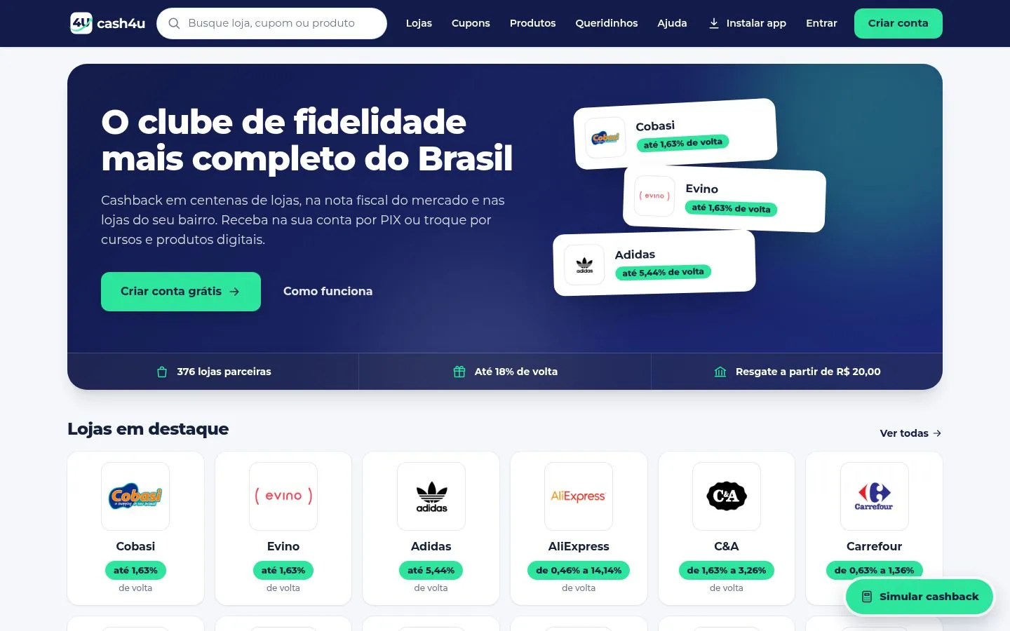 Clube de vantagens com a marca do cliente